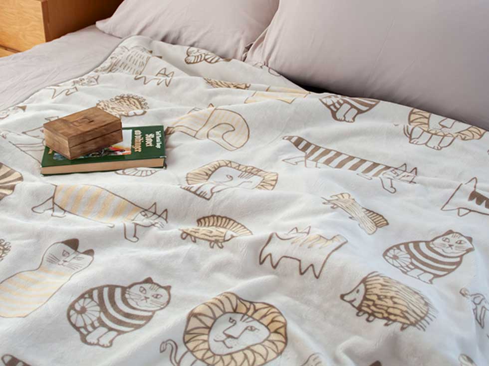 電気毛布（敷き）リサ・ラーソン200x100cmKDS-L503 | コイズミ