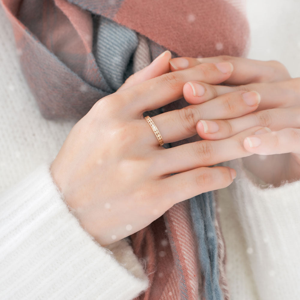 K10 ダイヤモンド デザインリング ｜26-6370 – L&Co.