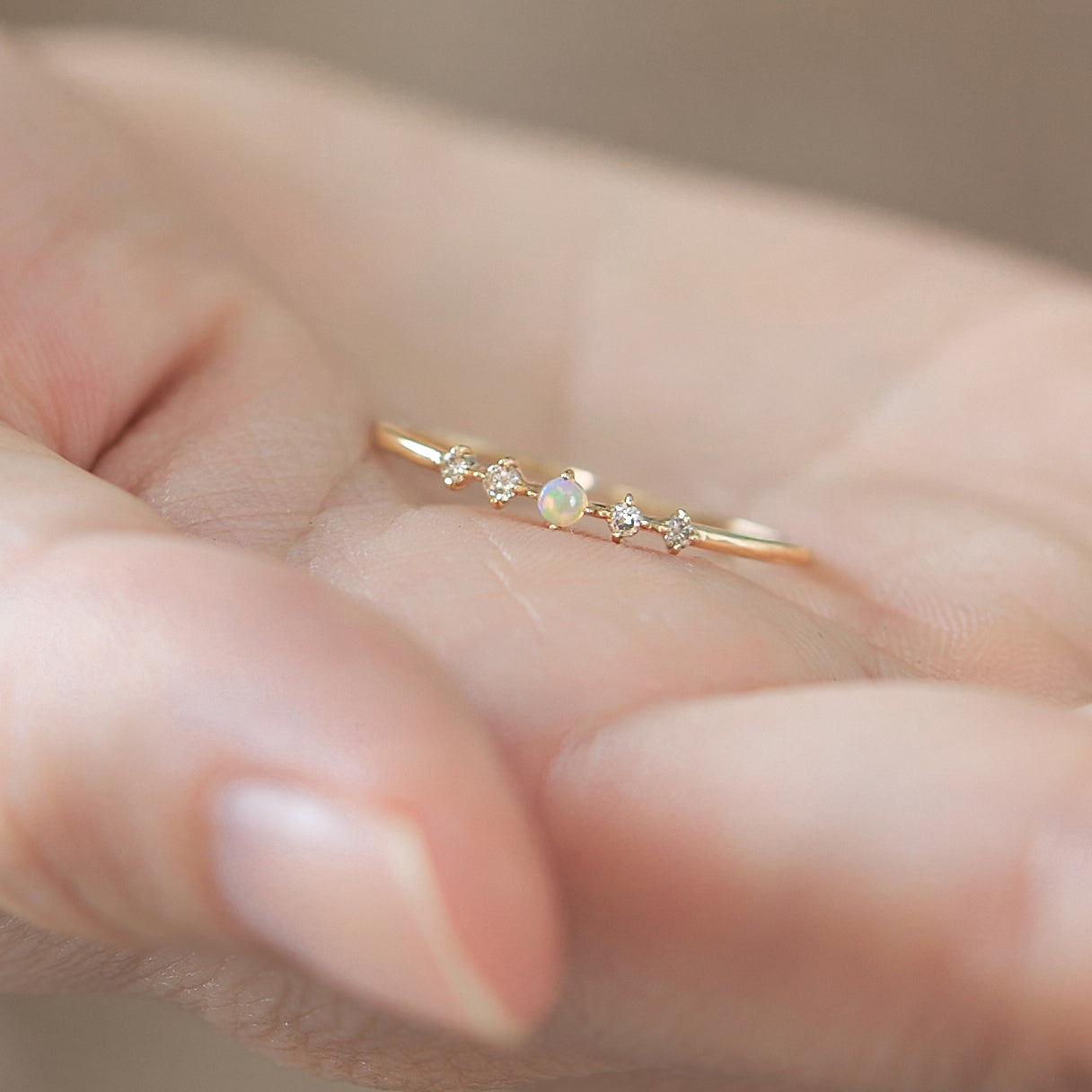 L&Co.(エルアンドコー)】 リング｜K10 オパール リング(36-4814) – L&Co.