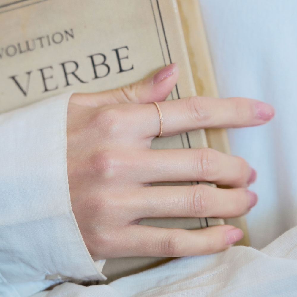 L&Co.(エルアンドコー)】 リング｜K10 レイヤードリング(20-3716-3734