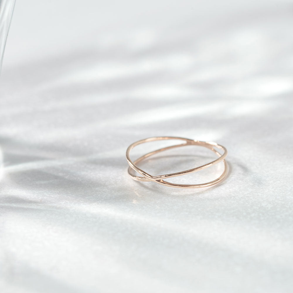 L&Co.(エルアンドコー)】 リング｜K10 クロス リング(36-2111-2119