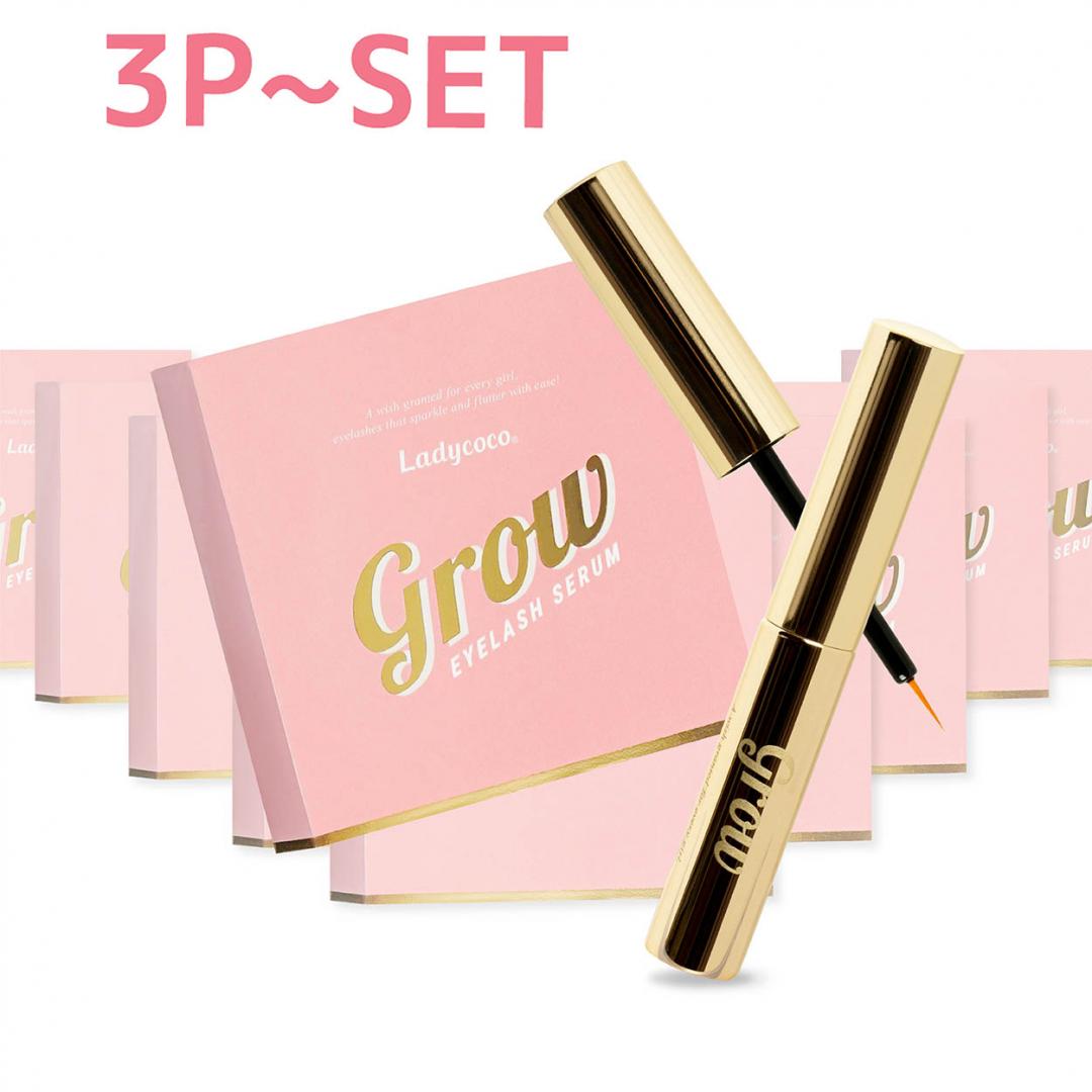 夜用美容液】アイラッシュセラム グロウ（卸セット） / Ladycoco公式