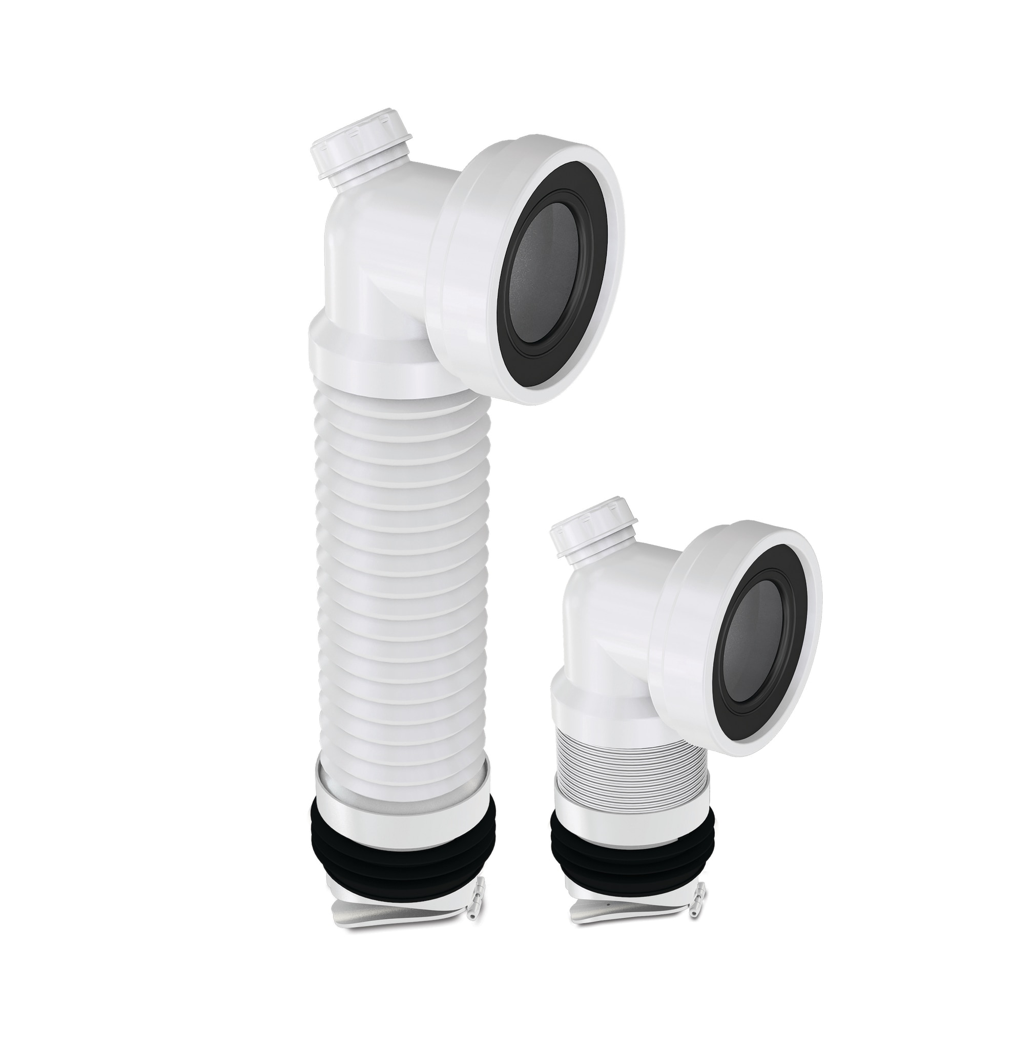 Racord WC flexibil cu conectare suplimentara Wirquin Essentials