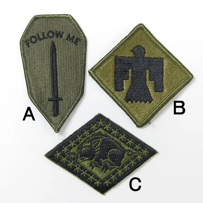 アメリカ軍 ミリタリー OD 部隊章ワッペン 新品 BRANCH-GN1A- – L.A.BOY