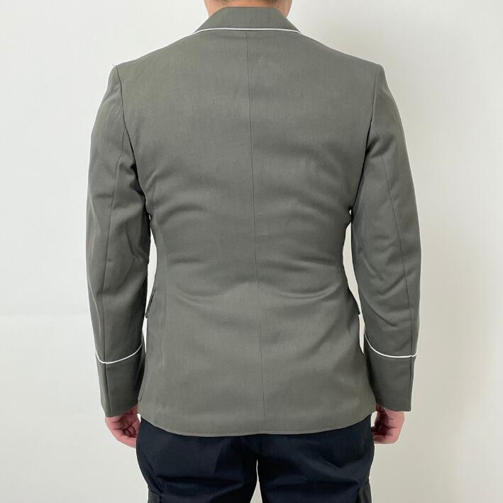 旧東ドイツ軍 NVA ARMY グレー ギャバジン ドレスジャケット 新品 G35N