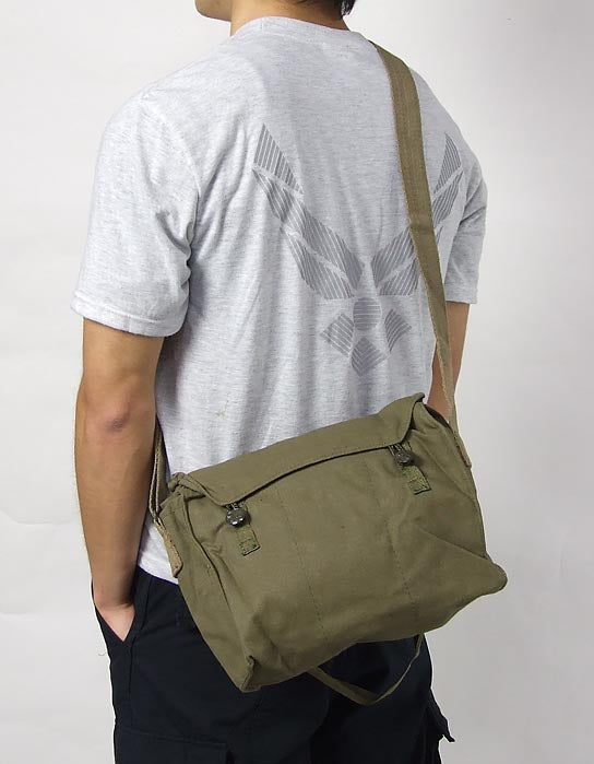 チェコ軍 ビンテージ キャンバス ショルダーバッグ 新品 – L.A.BOY
