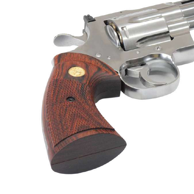 L.A.ホビーショップ / タナカ COLTパイソン対応 ウッドグリップ