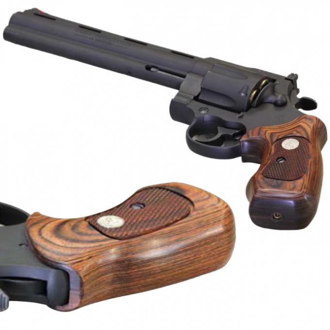 L.A.ホビーショップ / マルシン COLTアナコンダ対応ウッドグリップ