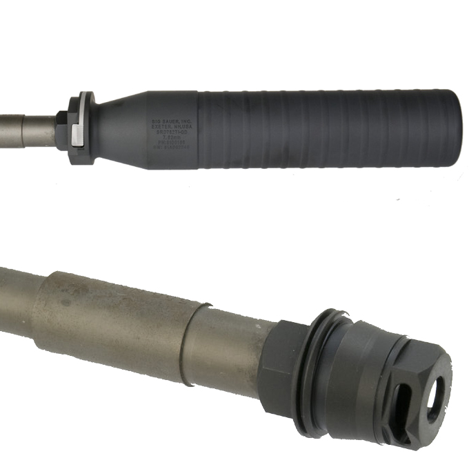 L.A.ホビーショップ / SIG SRD762TI-QDタイプステンレスサプレッサー