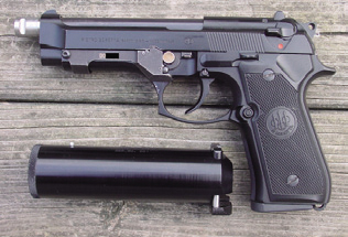 L.A.ホビーショップ / マルイ GBB M9A1用KAC XM-9タイプサプレッサー