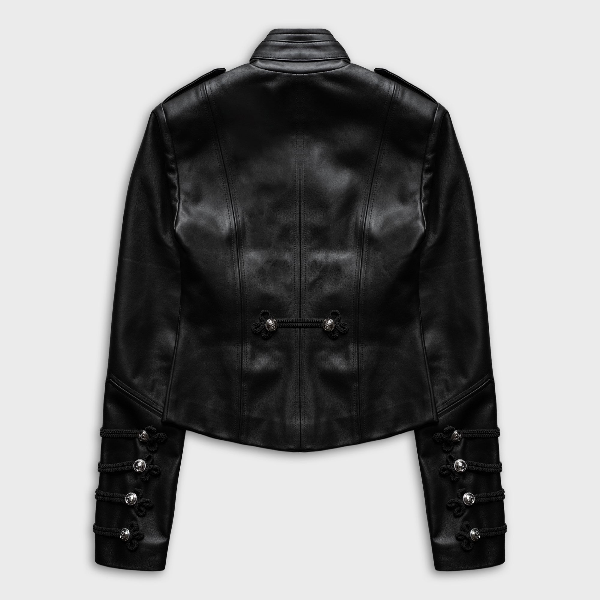 NAPOLEON JACKET IN SOFT NAPPA LEATHER | LAMENTIST