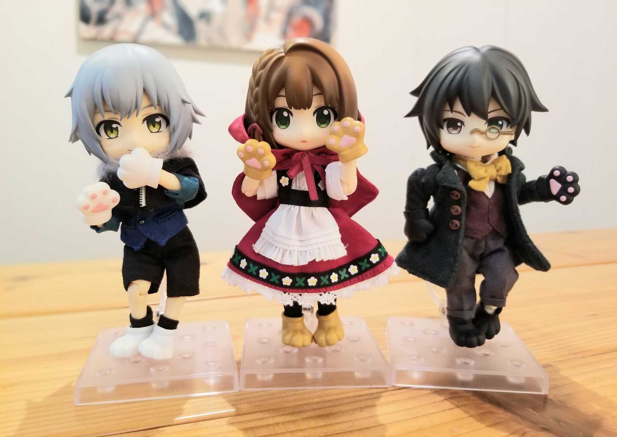 ねんどろいど】アニマルハンドパーツセットで遊んでみた♪【お届け間近
