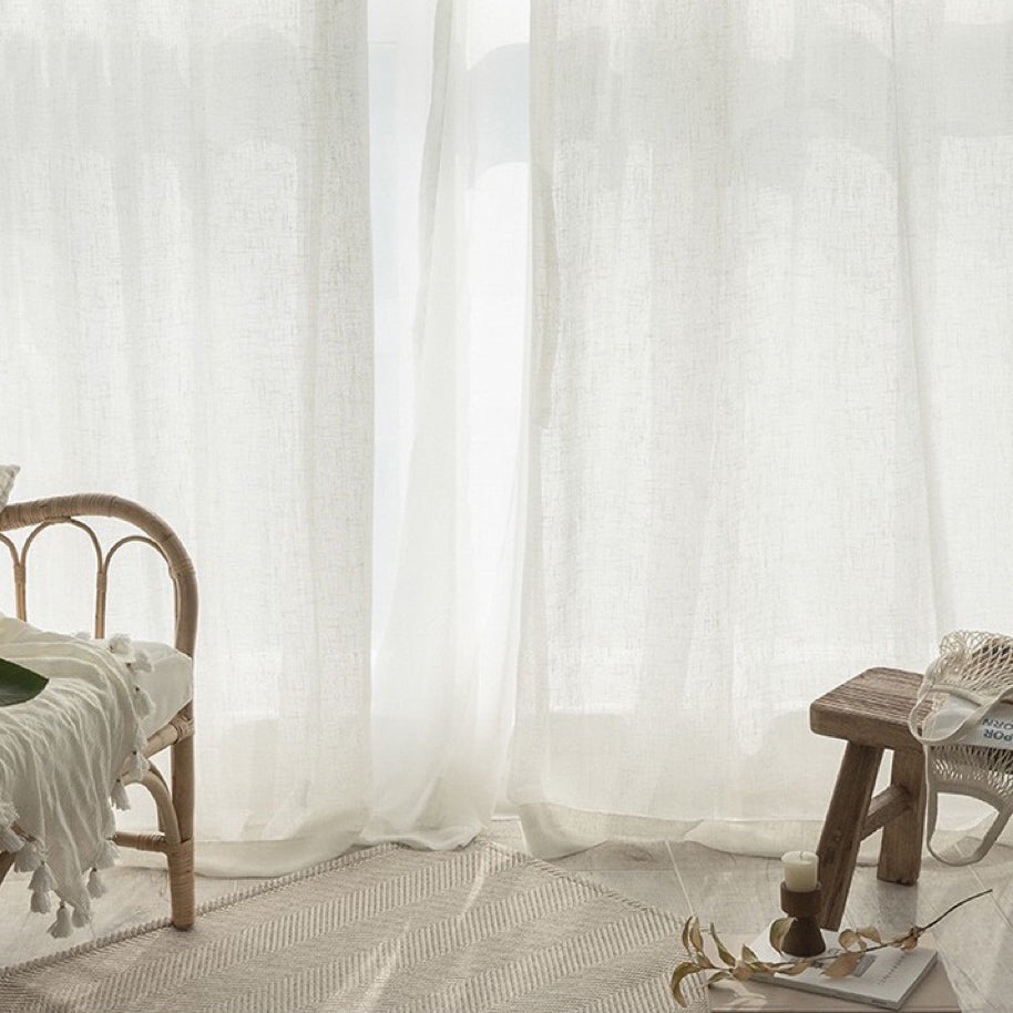 La brise【オーダー可】オフホワイトシアーカーテン – La brise curtain