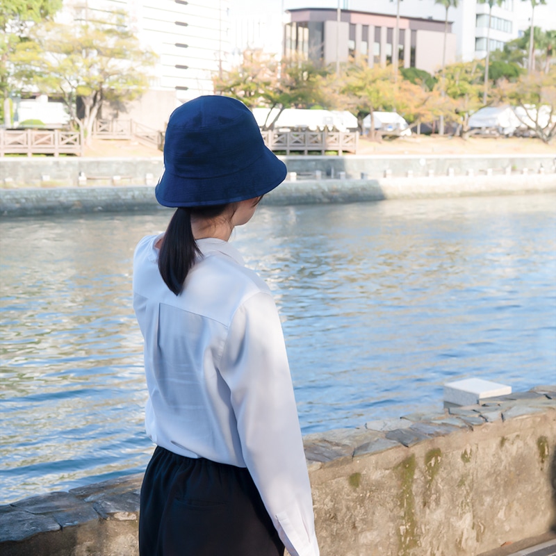 阿波藍染・女性用ハット | Lacycle mall（ラシクルモール）