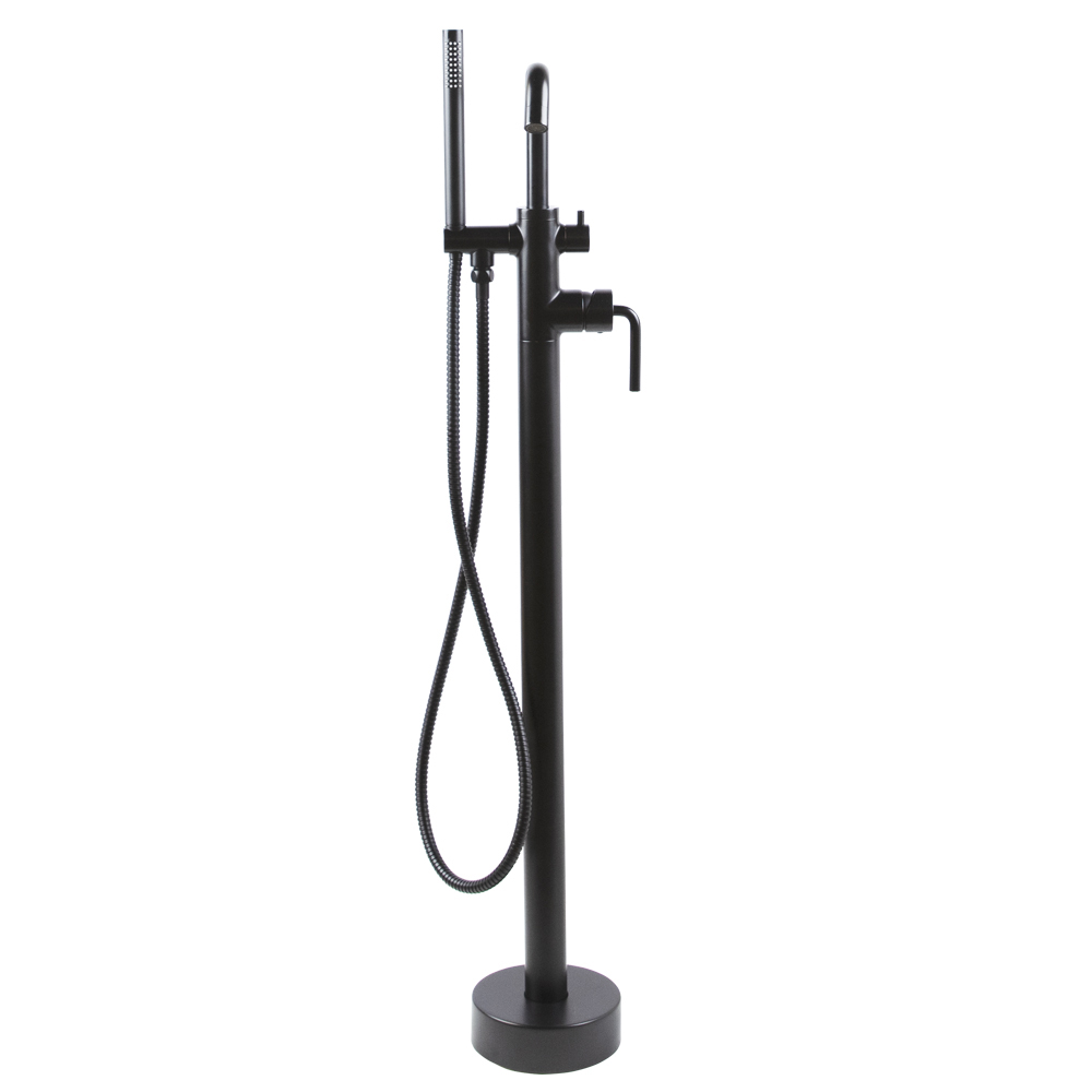1595S – Cigno Floor Standing Single Hole Tub Filler | LACAVA