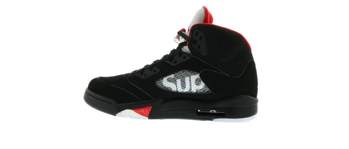 Air Jordan Retro 5 Supreme Black – LacedUp