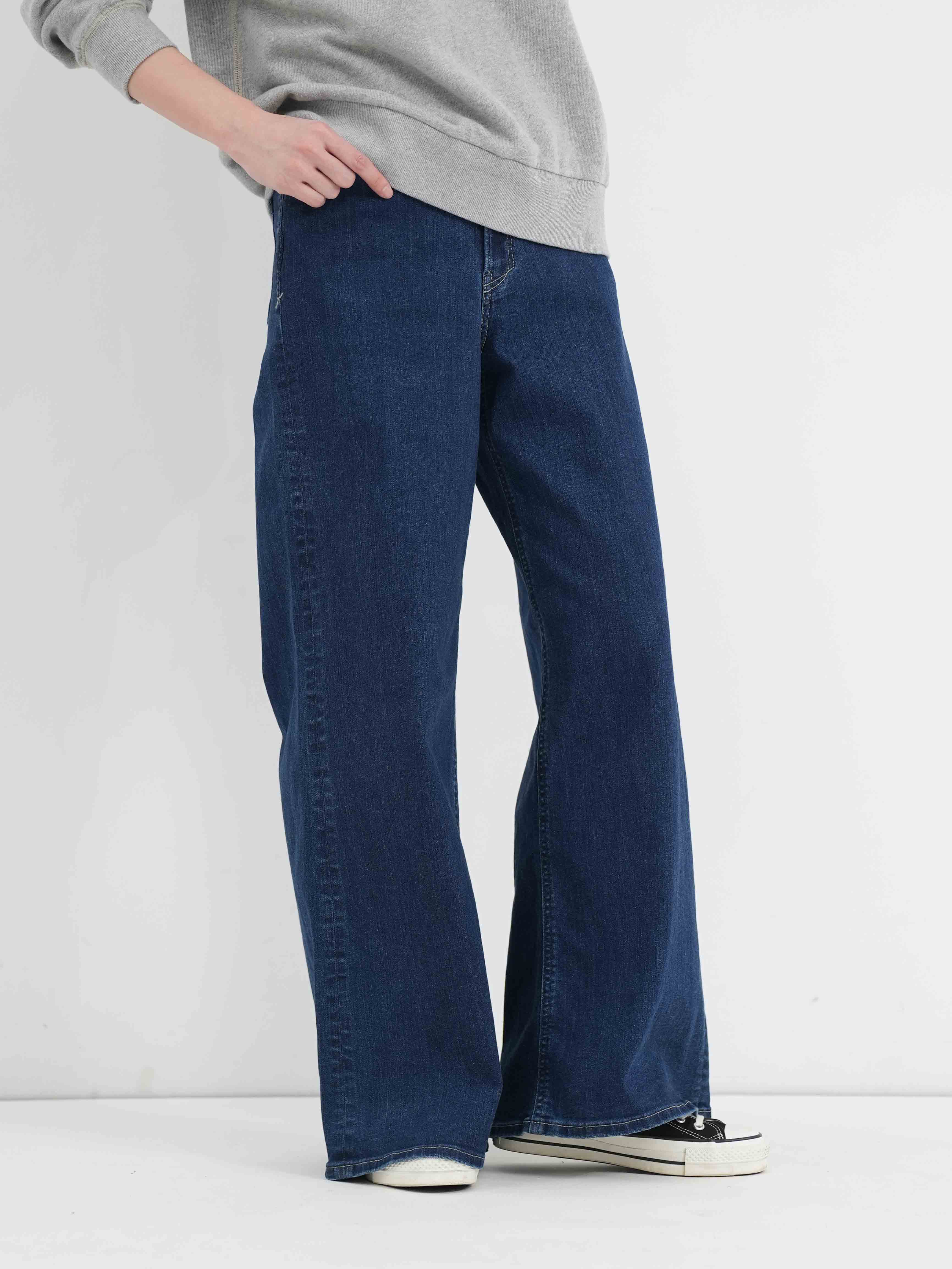 YANUK ] WIDE FLARE WIN / ワイドフレアデニム | FUKAYA FASHION