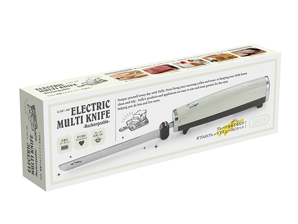 Toffy 電動マルチナイフ＜充電式＞ K-EK1 | 株式会社ラドンナ- LADONNA -
