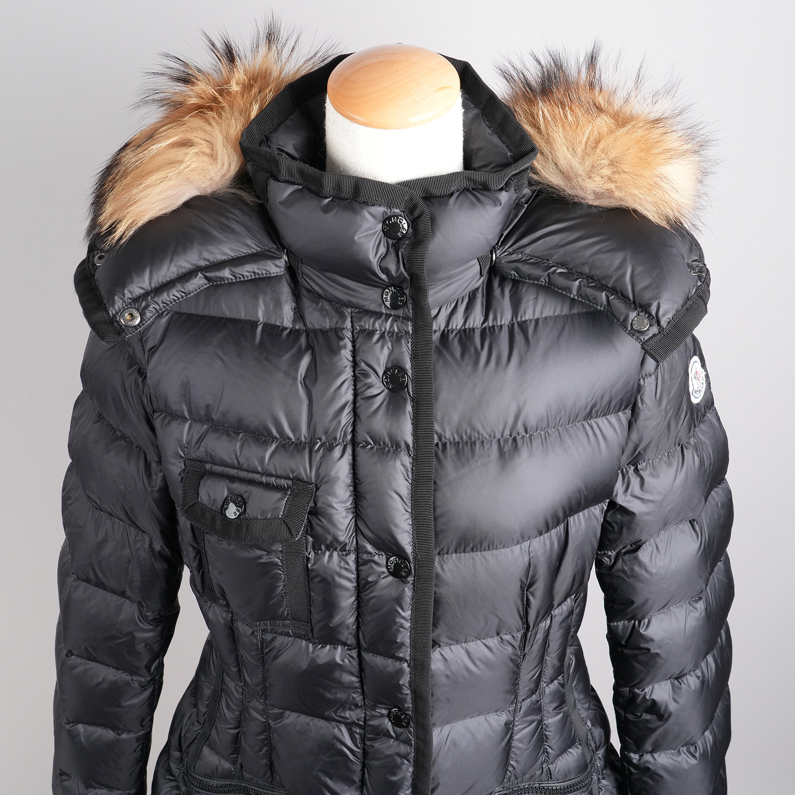 レンタル】モンクレール ダウンジャケット HERMIFER サイズ0 ブラック