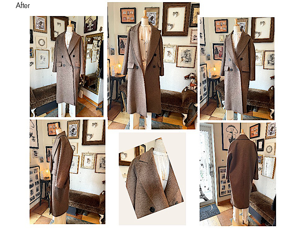 MaxMara（マックスマーラ）コート お直し・リメイク │ お直しメニュー