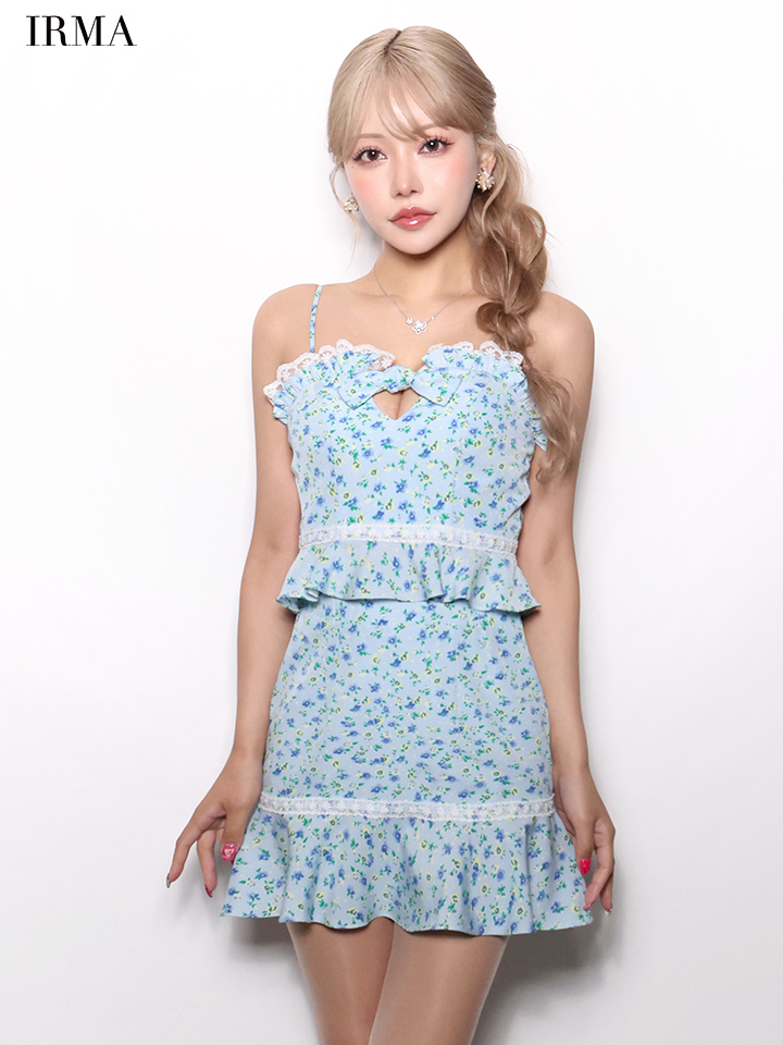 予約商品【4月下旬入荷予定】【IRMA/イルマ】花柄 キャミソール