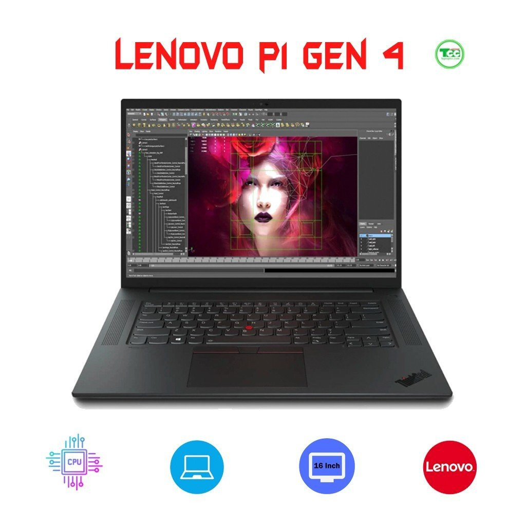 Lenovo Thinkpad P1 Gen 4 (2021) Core™ i7-11850H, RAM 16GB, SSD