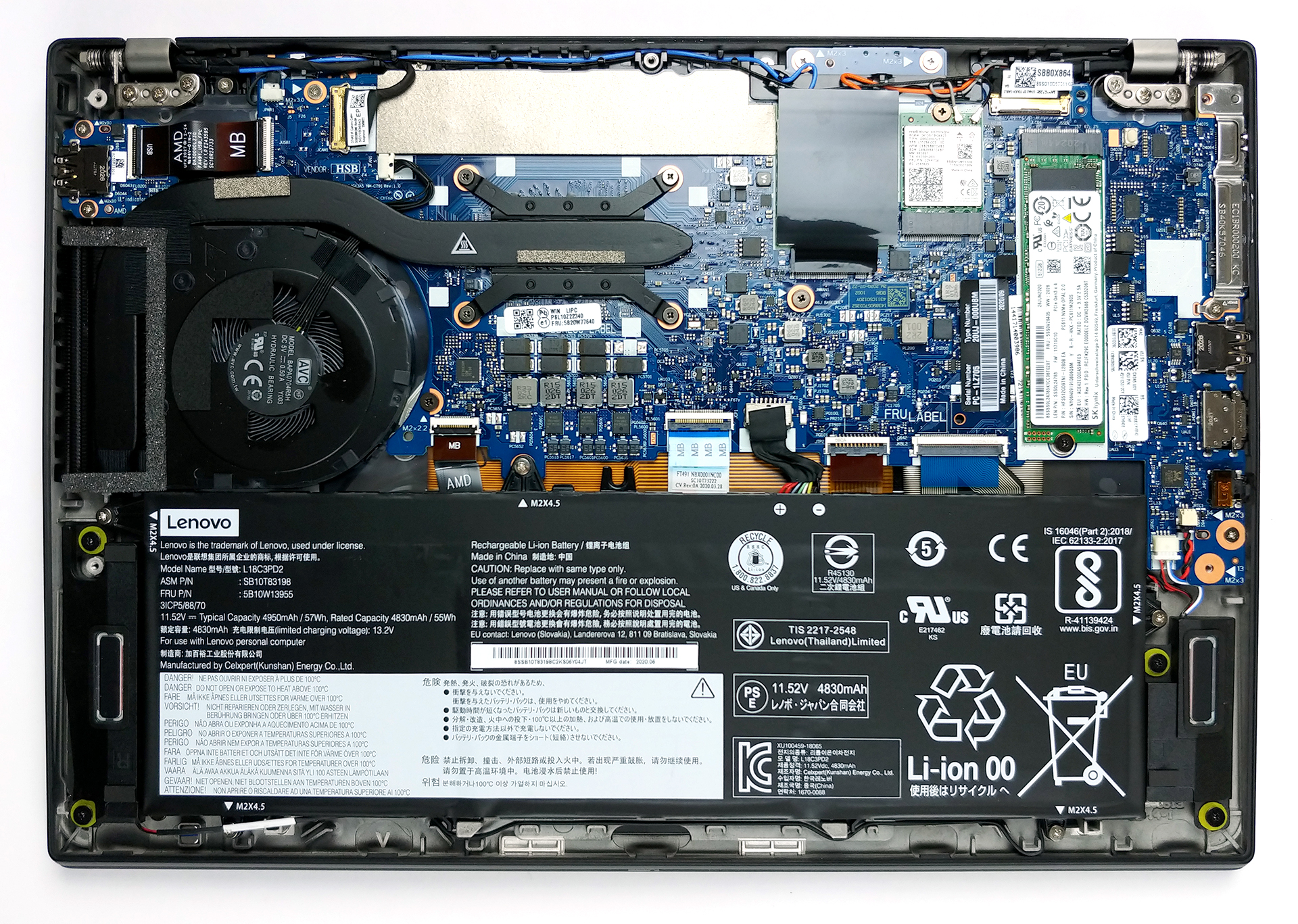 Inside Lenovo ThinkPad T14s - disassembly and upgrade options