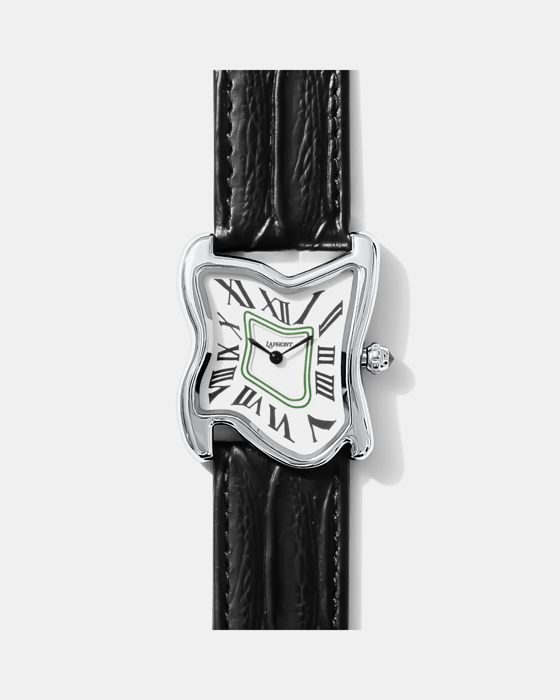 Square Melting Watch Large Silver – Laphont