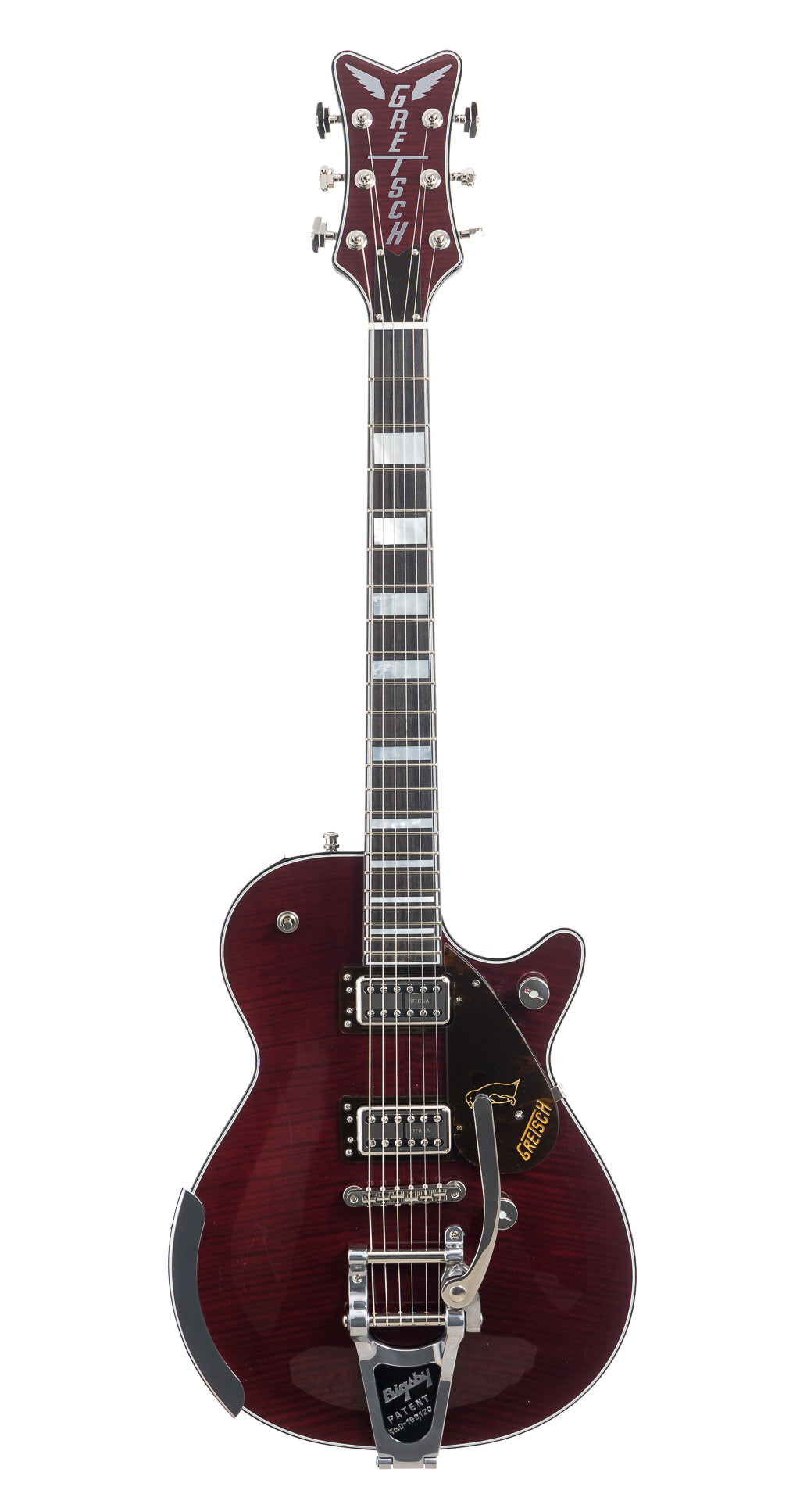 Gretsch G6134TFM-NH Nigel Hendroff Penguin - Dark Cherry Metallic