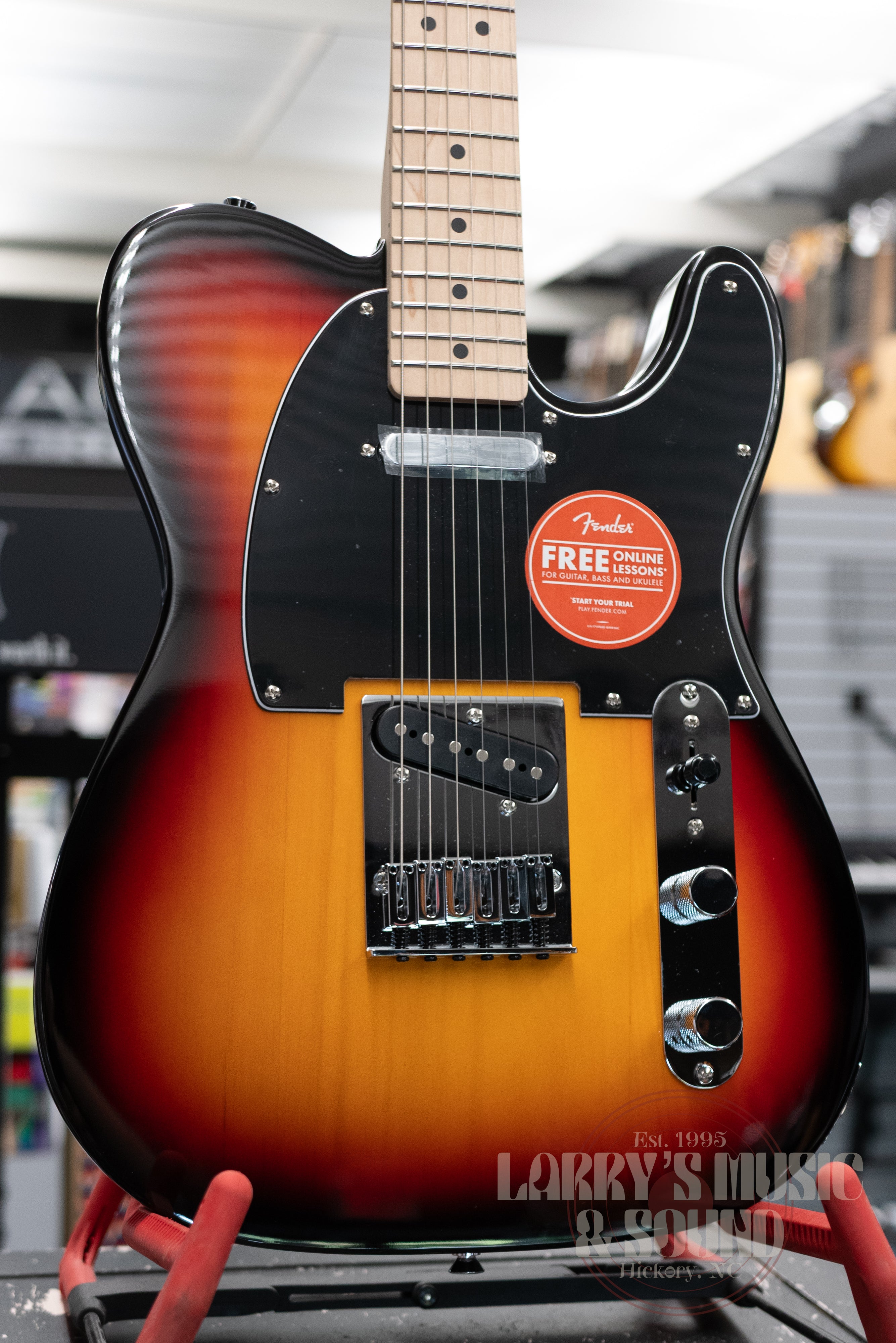 Squier Affinity Telecaster - 3-Color Sunburst – Larry's Music & Sound