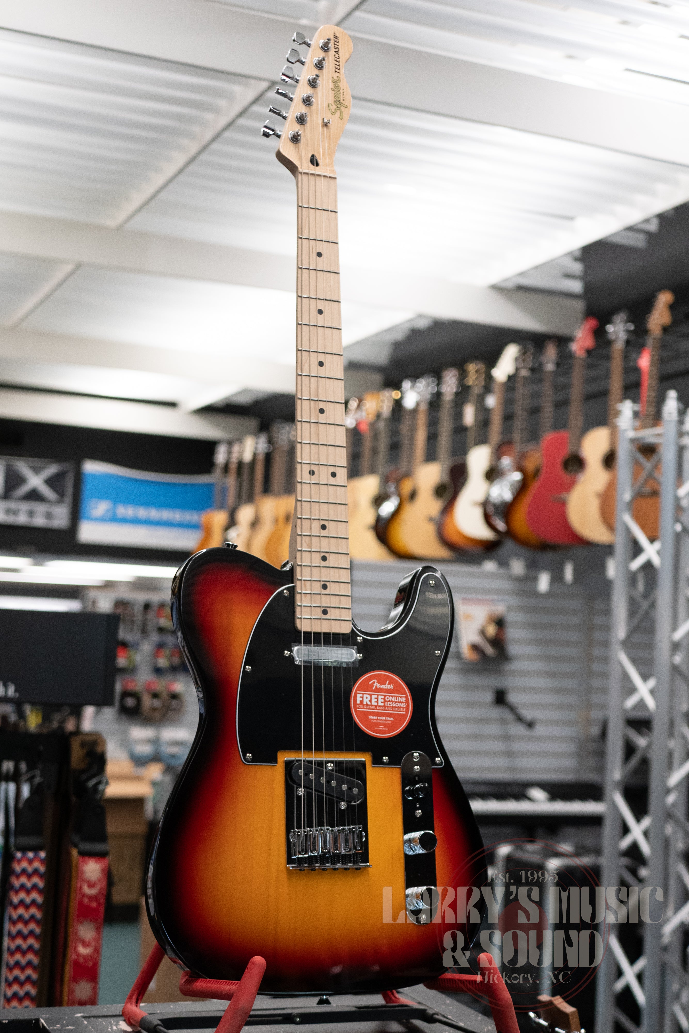 Squier Affinity Telecaster - 3-Color Sunburst – Larry's Music & Sound