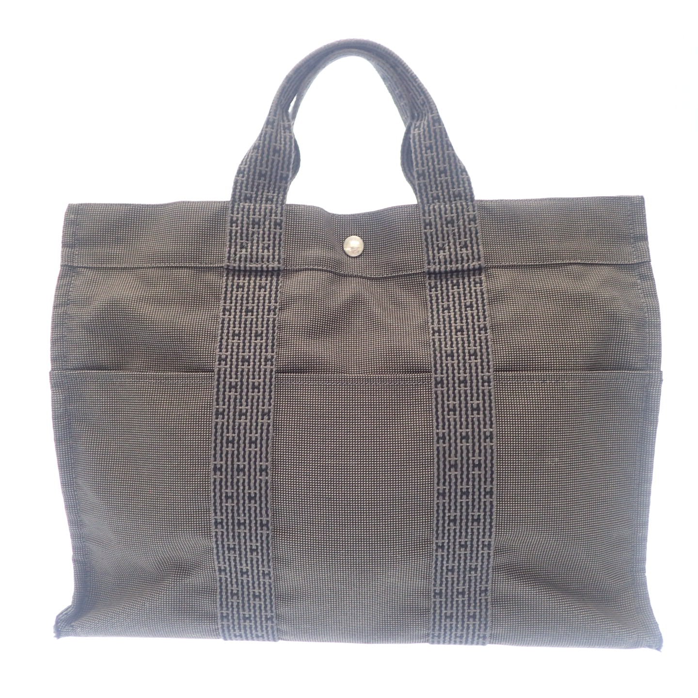 HERMES】エルメス トートバッグ エールライン MM グレー – LASTLAB