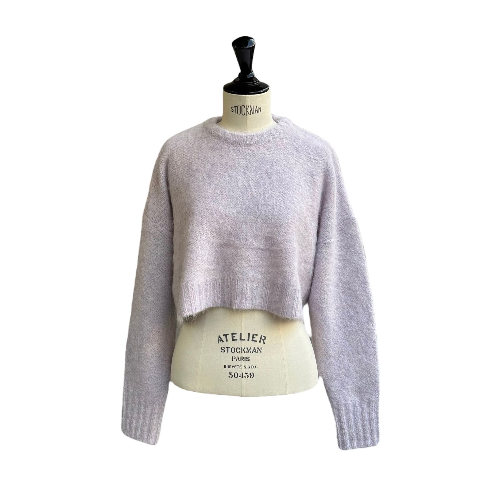 ENFOLD - CROPPED PULLOVER / ニット / クルーネック / ショート丈