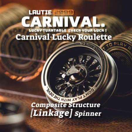 LAUTIE Carnival Spinner, Fidget Spinner, 2099 Series | LAUTIE EDC
