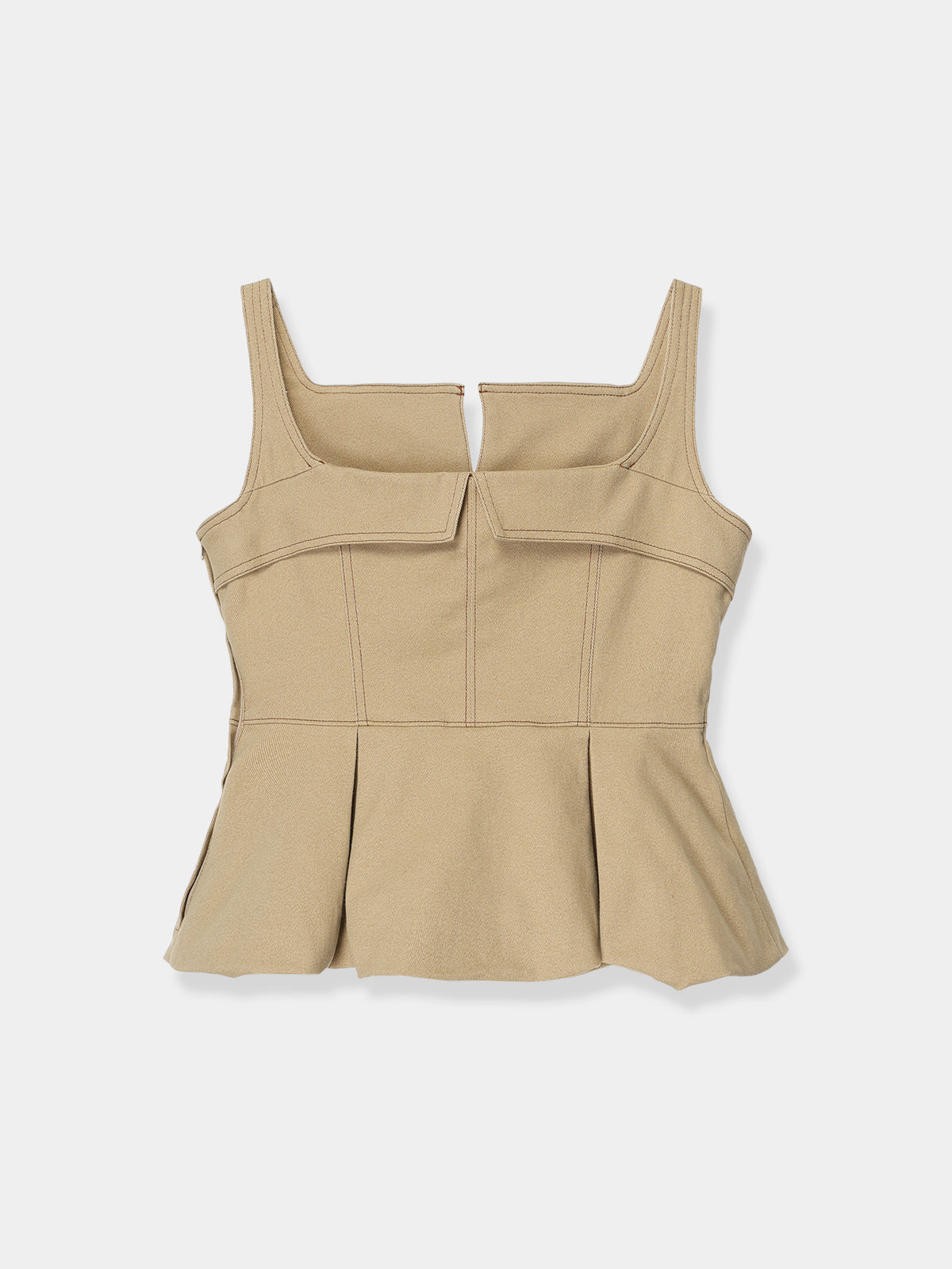 受注販売】Sculpted Peplum Balloon Top – L'AUBE BLANC