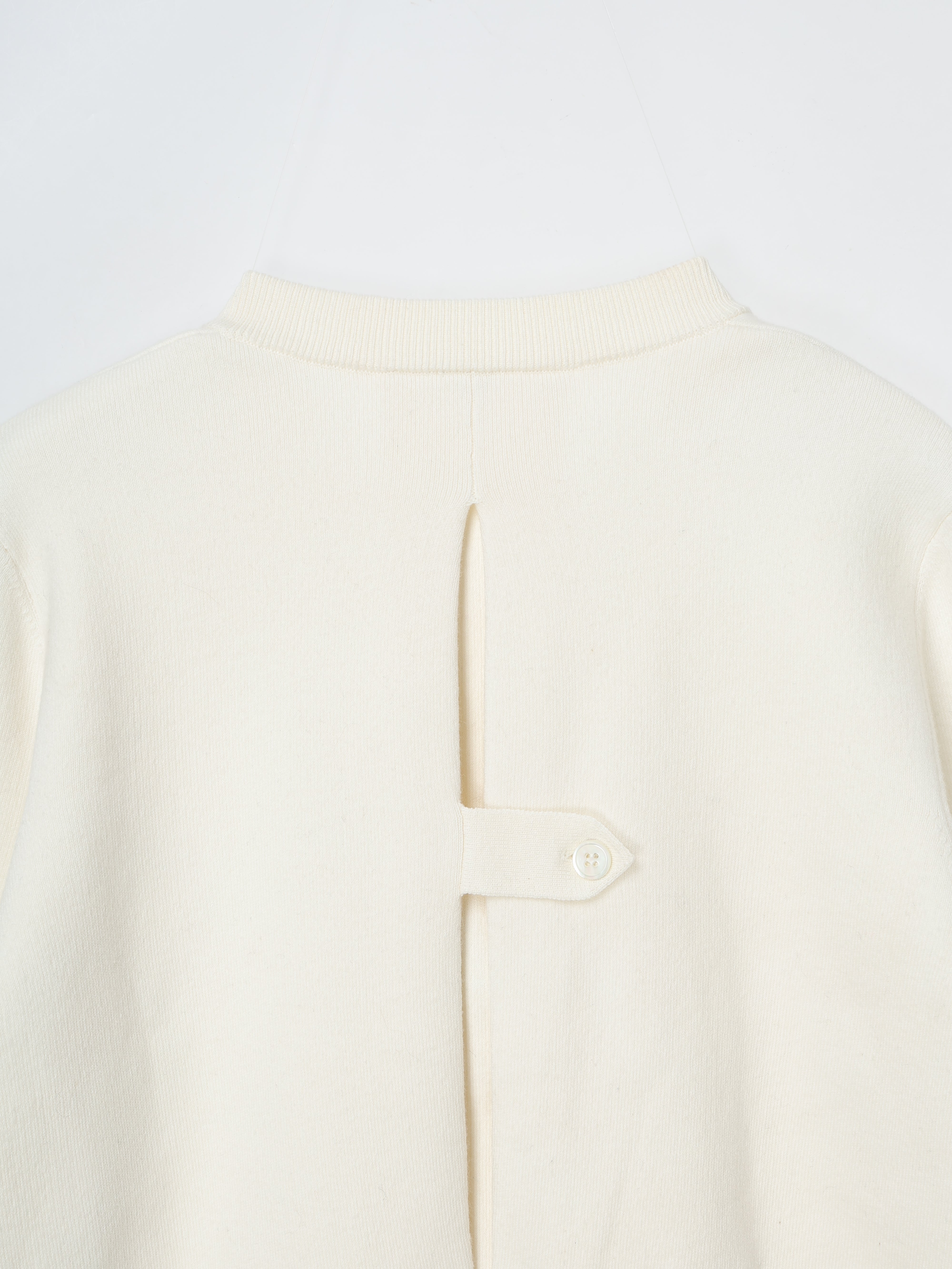 Compact Knit Cashmere Blouson – L'AUBE BLANC