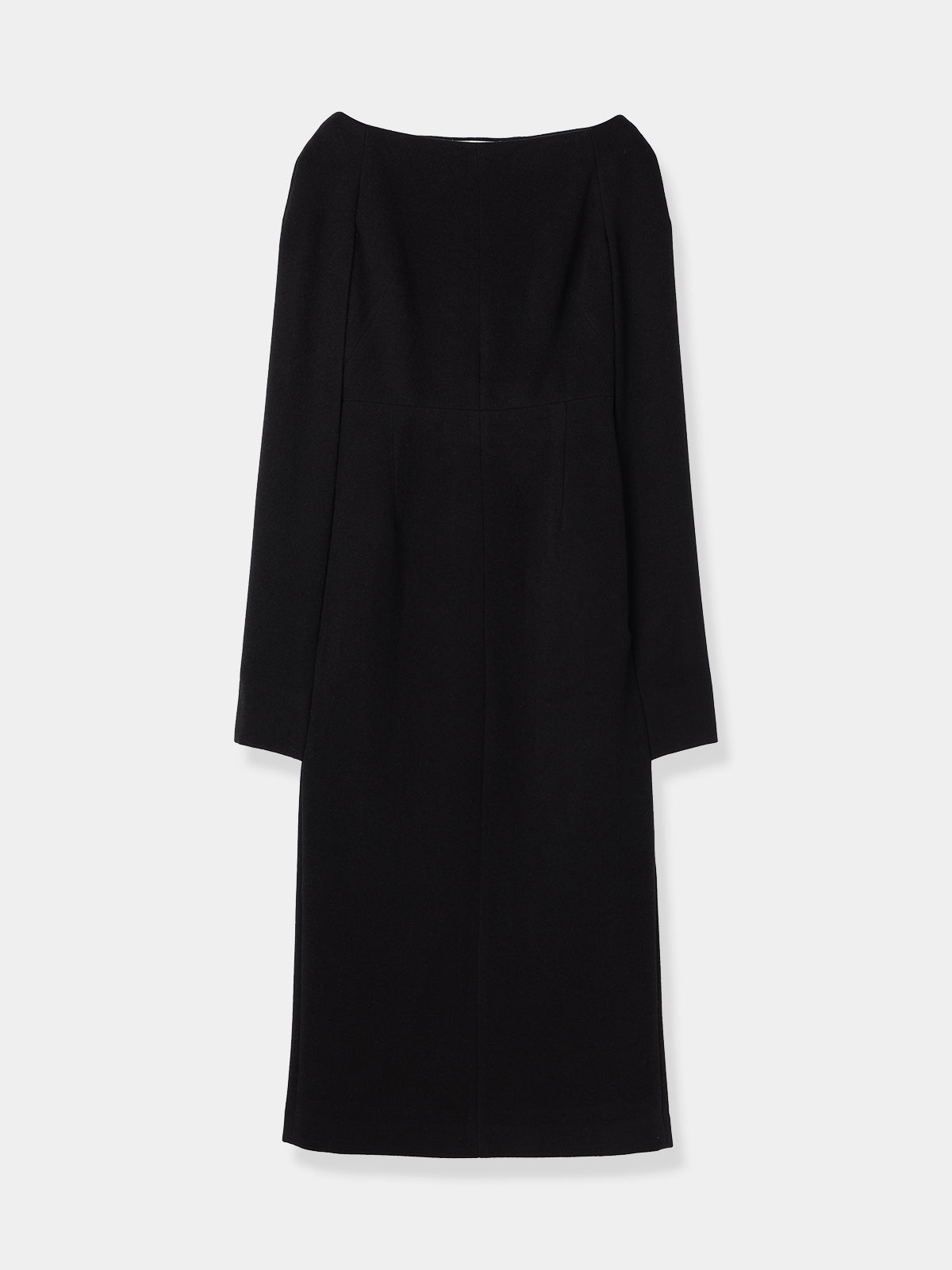 Narrow line Cape Dress – L'AUBE BLANC