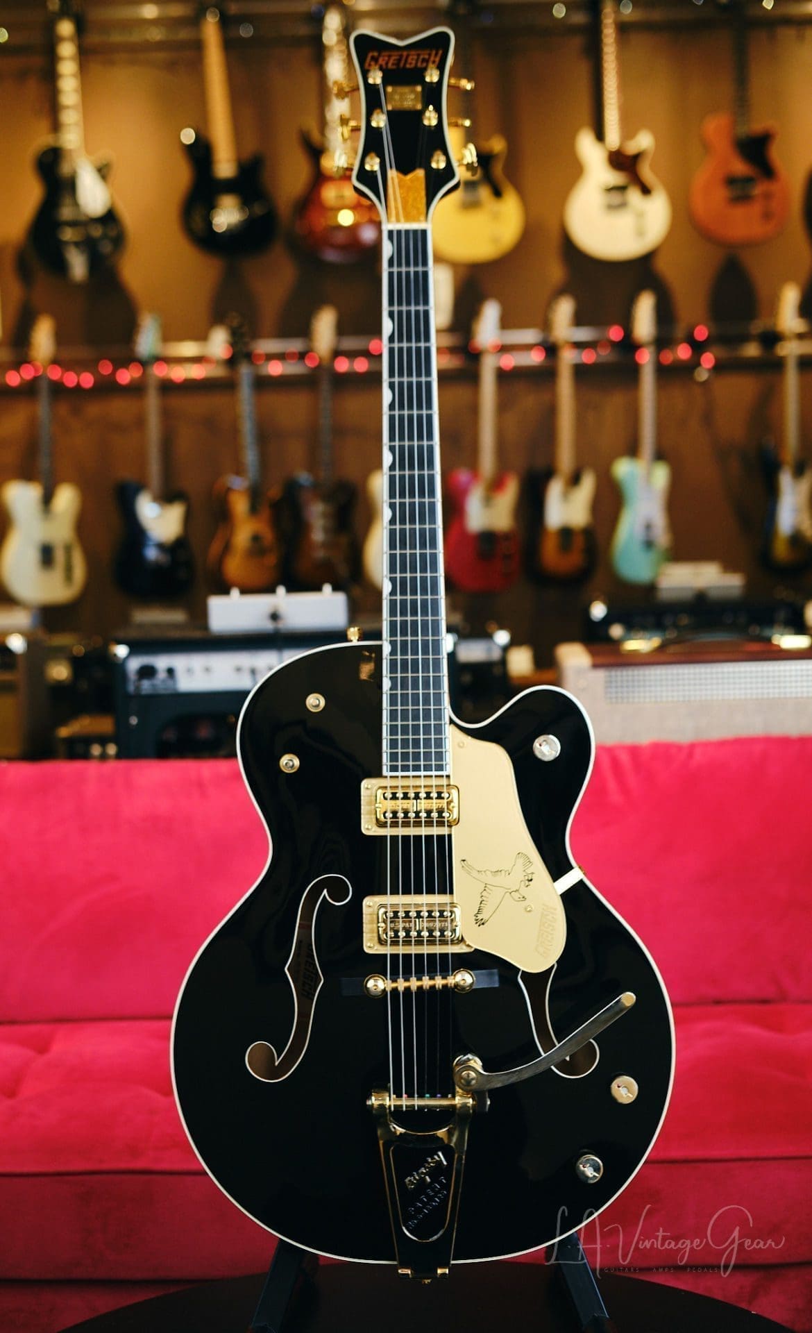 Gretsch G6136TG Players Edition Falcon Hollow Body Electric Guitar