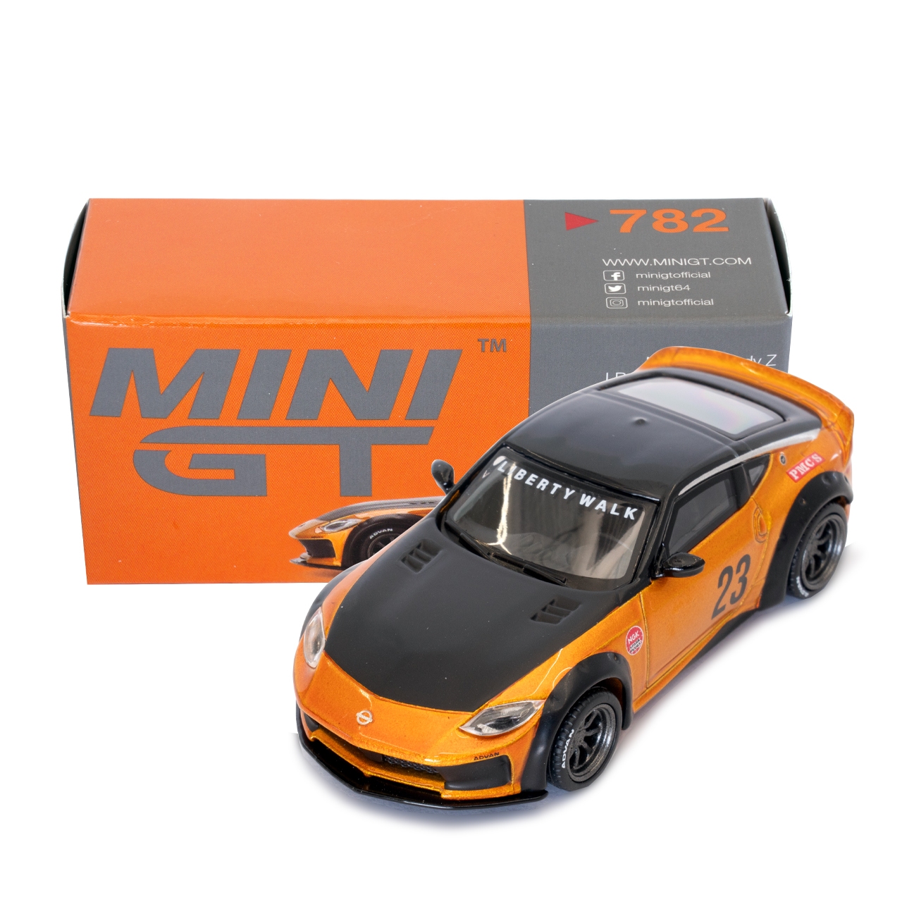 1/64 MINI GT Nissan Z LB NATION WORKS Orange - LB-ONLINE STORE