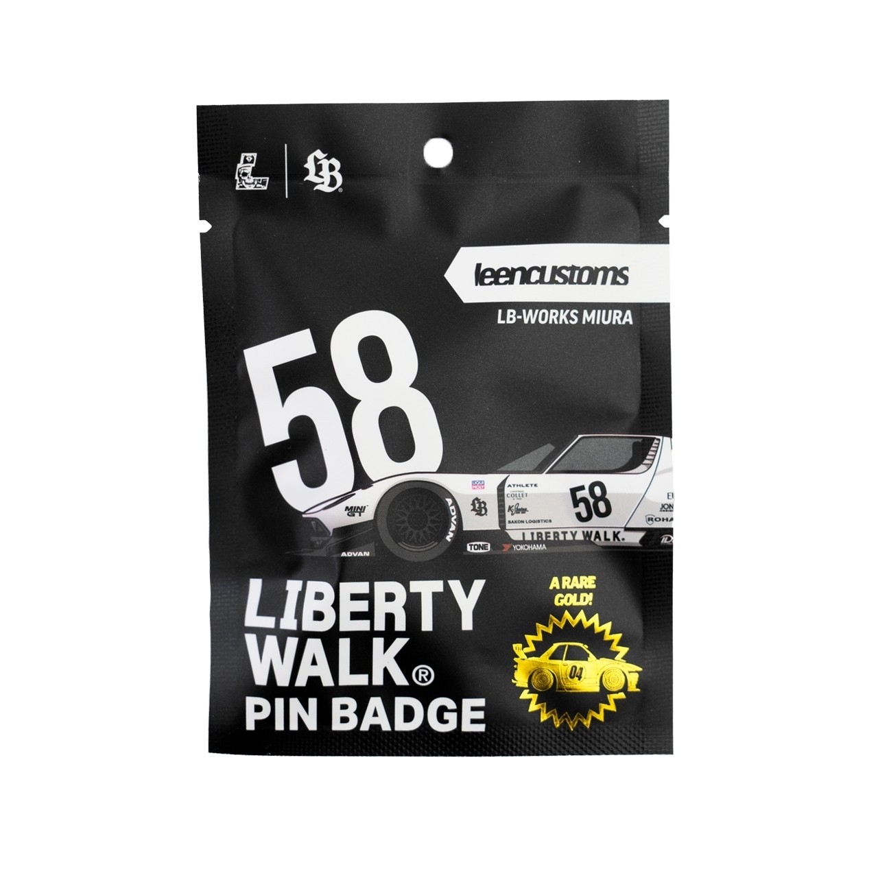 Leen Customs Pin Badge LB-WORKS miura - LB-ONLINE STORE