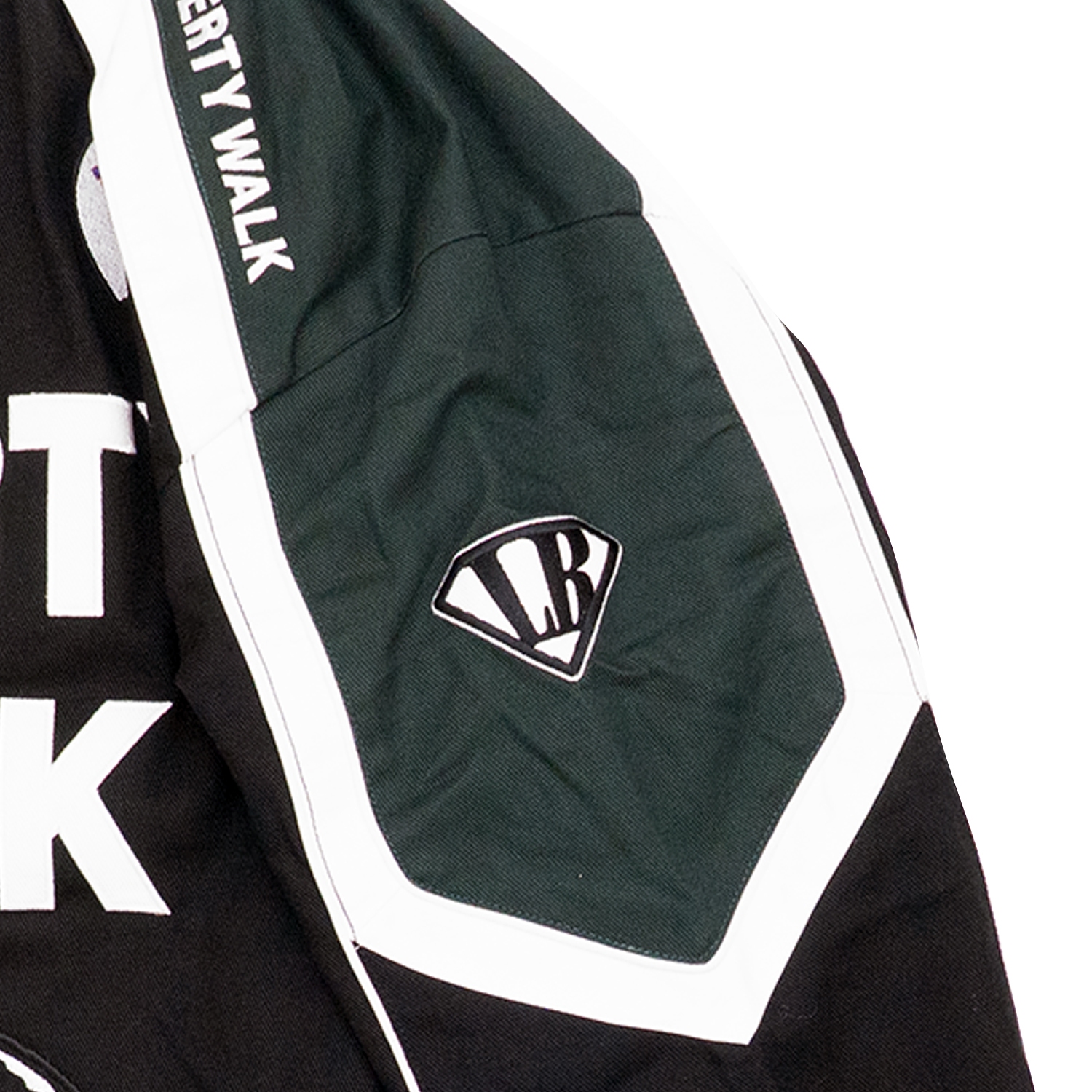 LIBERTY WALK×XLARGE WALK RACING JACKET GREEN - LB-ONLINE STORE