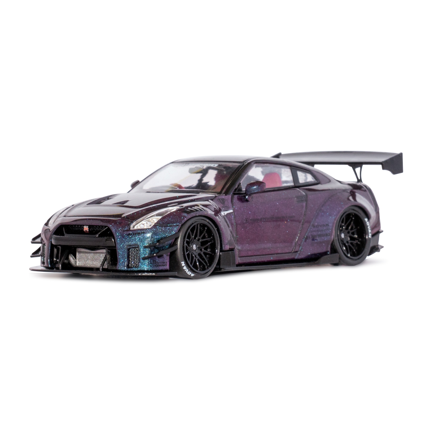 TARMAC 1/43 LB-WORKS NISSAN GT-R R35 type 2 Midnight purple - LB