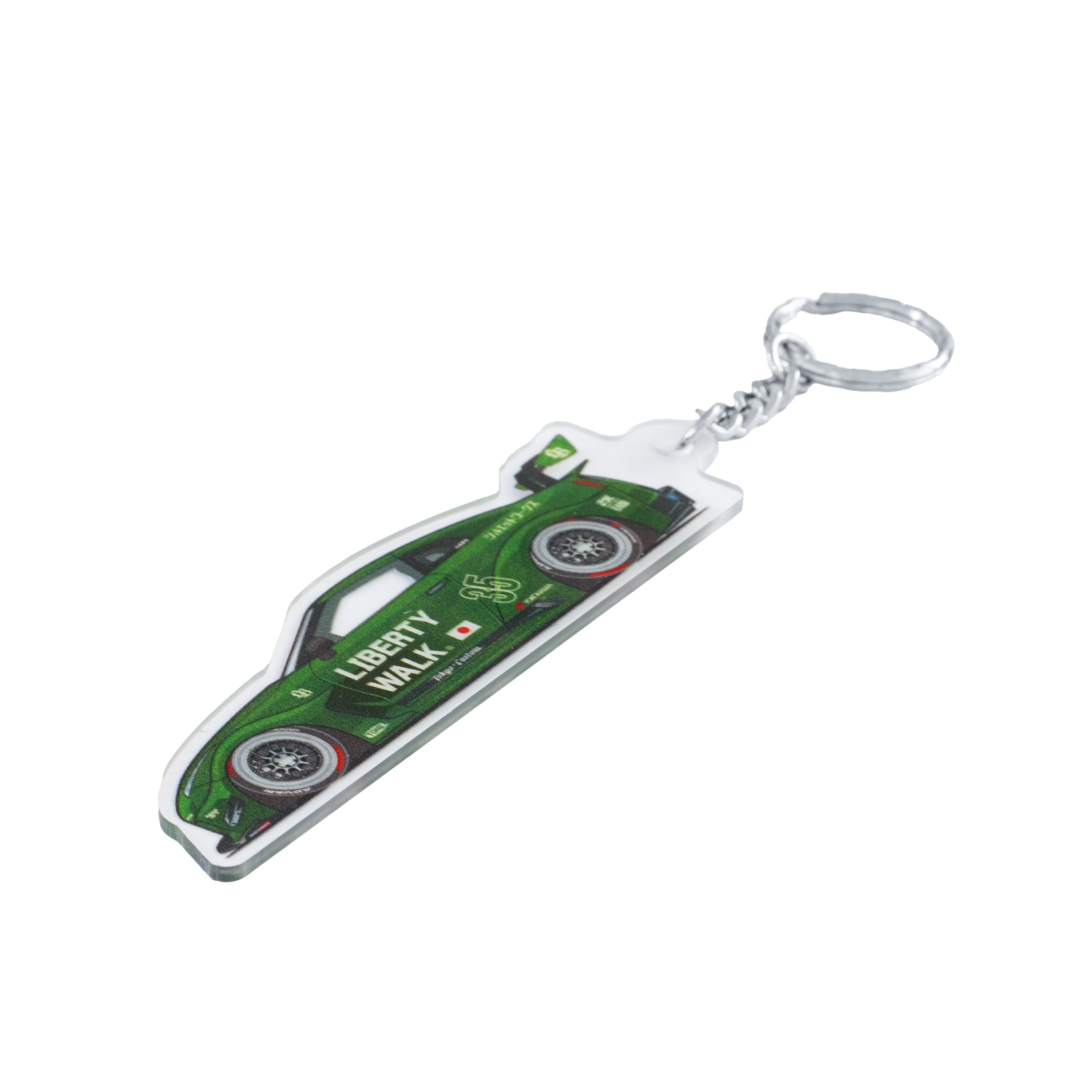 LB WORKS GTR Green Keychain - LB-ONLINE STORE