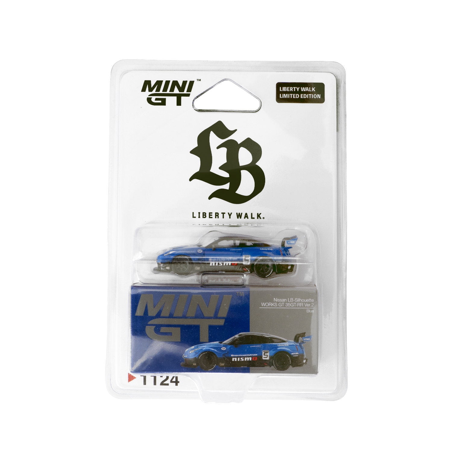 1/64 MINI GT LB-Silhouette WORKS GT NISSAN 35GT-RR Ver.2 Blue / LB