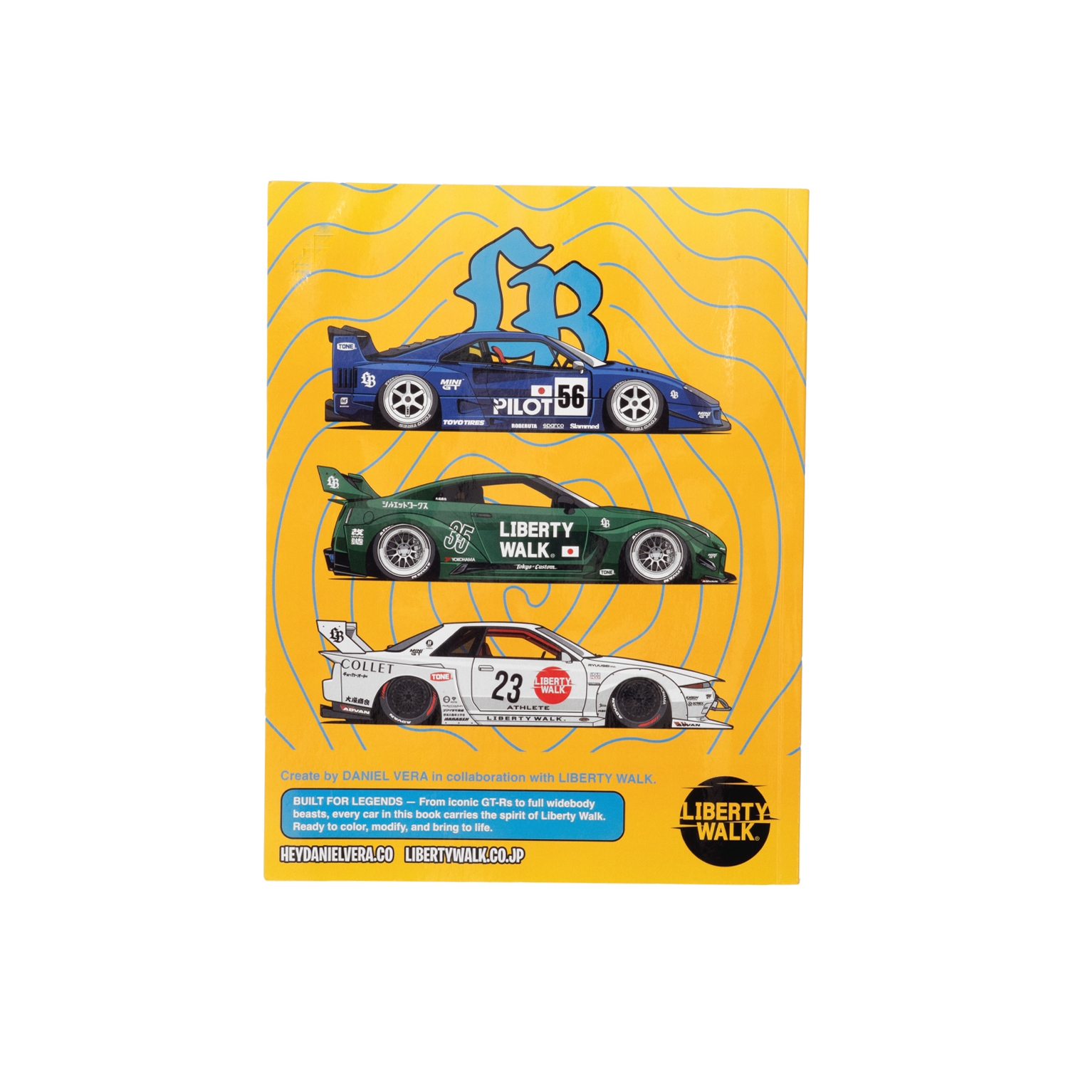 LIBERTY WALK COLORING BOOK - LB-ONLINE STORE