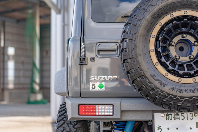 ジムニー-フラッグポールステー-アンテナ基台-専用台座-ポールスタンド