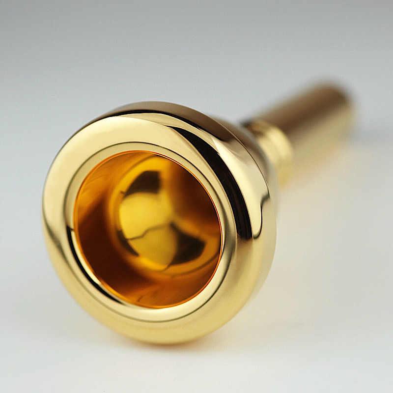 特注メッキ】バック / 細管トロンボーン用マウスピース スタンダード