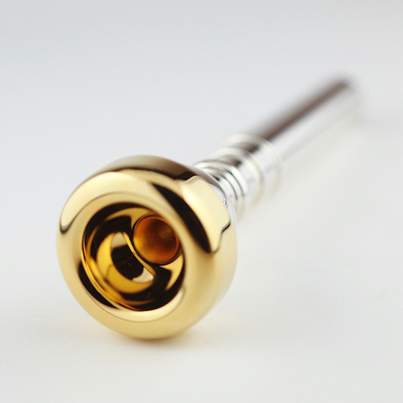 特注メッキ】バック / トランペット用マウスピース スタンダード