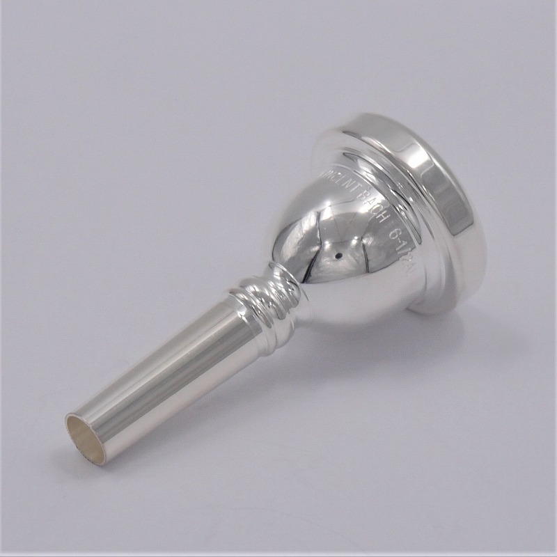 バック / 細管トロンボーン用マウスピース スタンダード / 銀メッキ