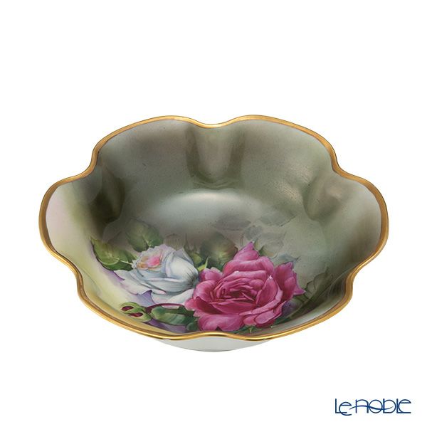 1点限り】オールドノリタケ 金彩 薔薇文 デミタスカップ＆ソーサー